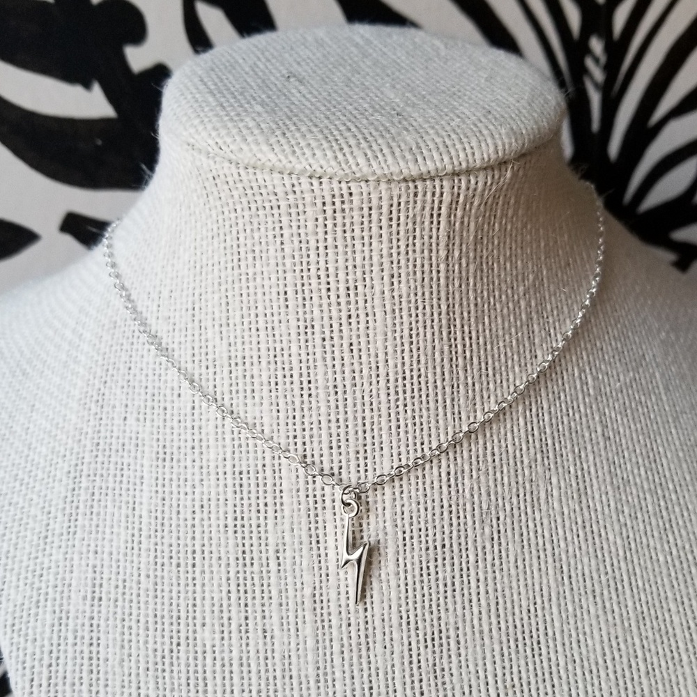 ⚡NEW⚡ Silver Lighting Bolt Necklace